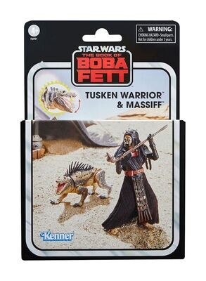 Kenner Star Wars Vintage Collection Tusken Warrior & Massiff Boba Fett