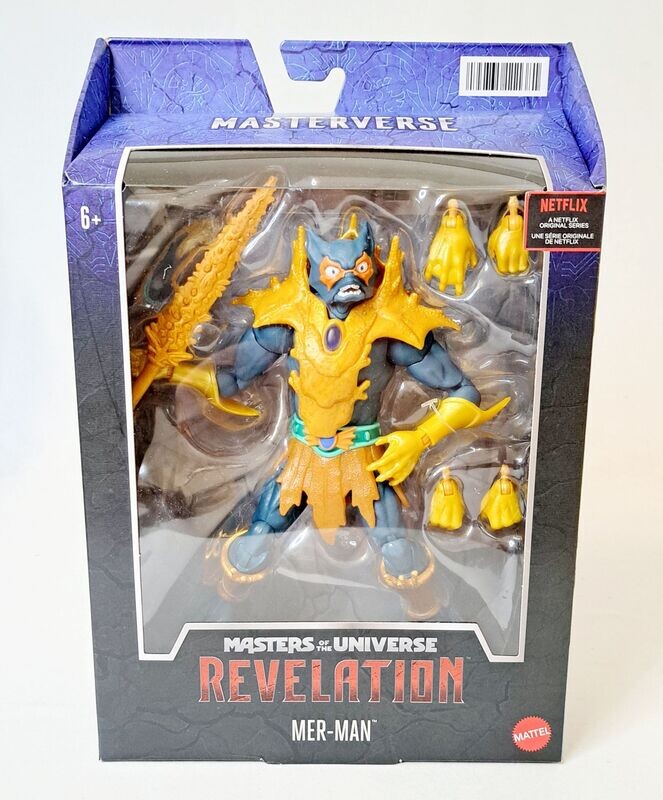 Masters of the Universe Revelation Masterverse Mer-Man Classic 18 cm