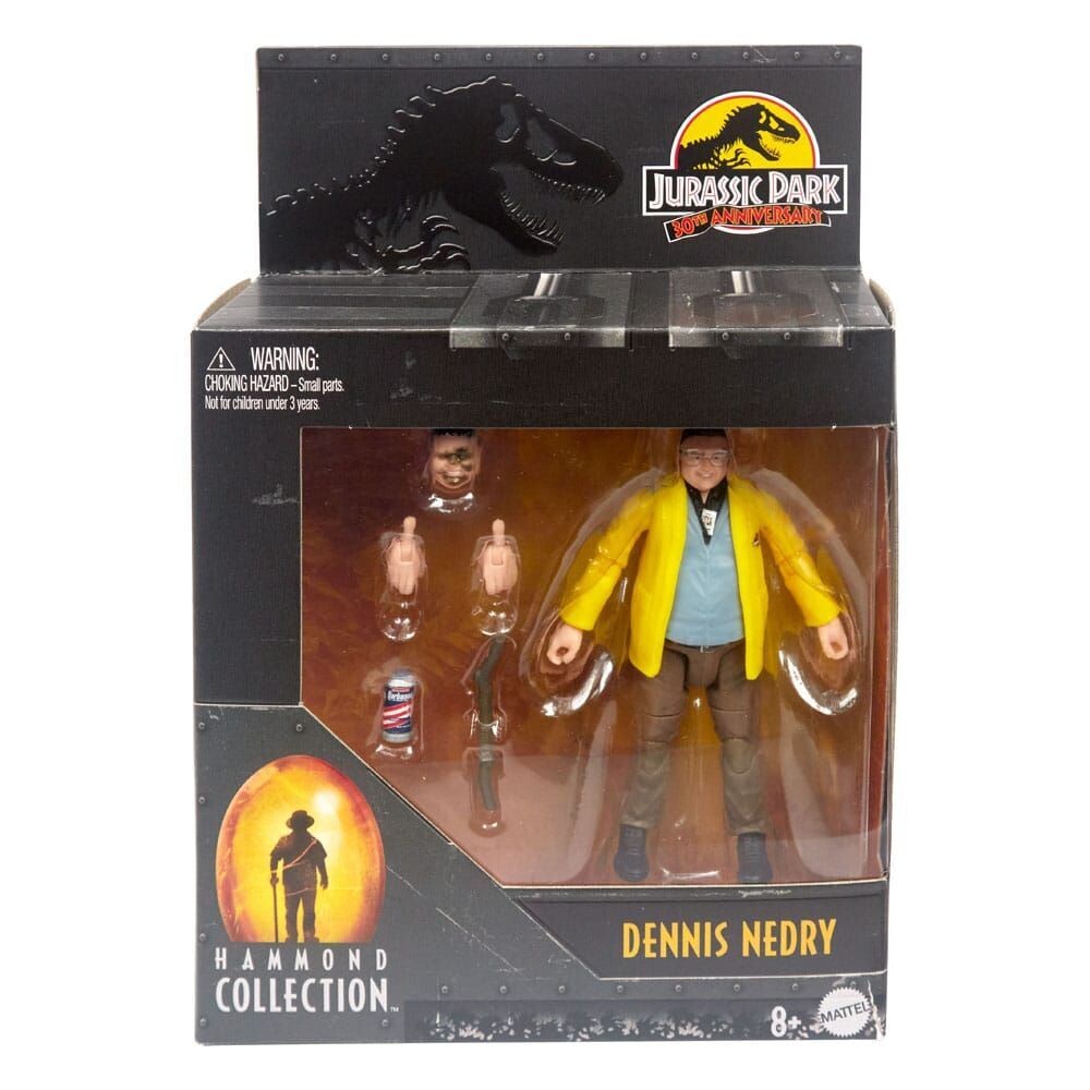 Jurassic Park Hammond Collection Dennis Nedry Actionfigur 9 cm