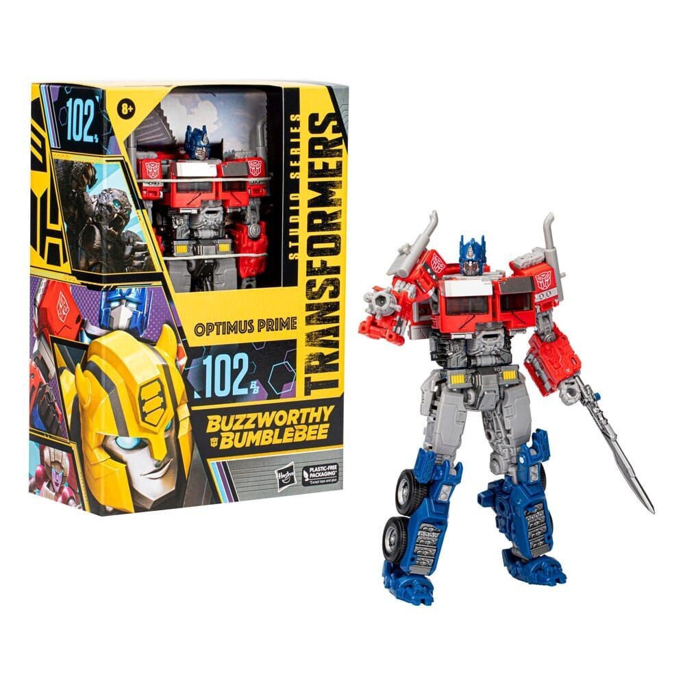 Transformers Aufstieg der Bestien Buzzworthy Bumblebee Optimus Prime 16 cm