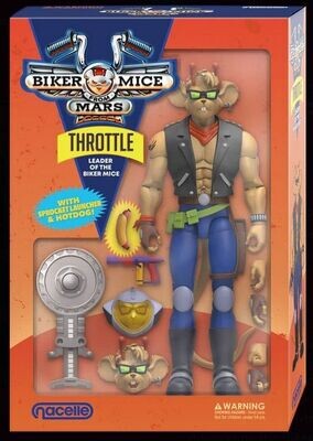 Biker Mice From Mars Actionfigur Throttle 18 cm