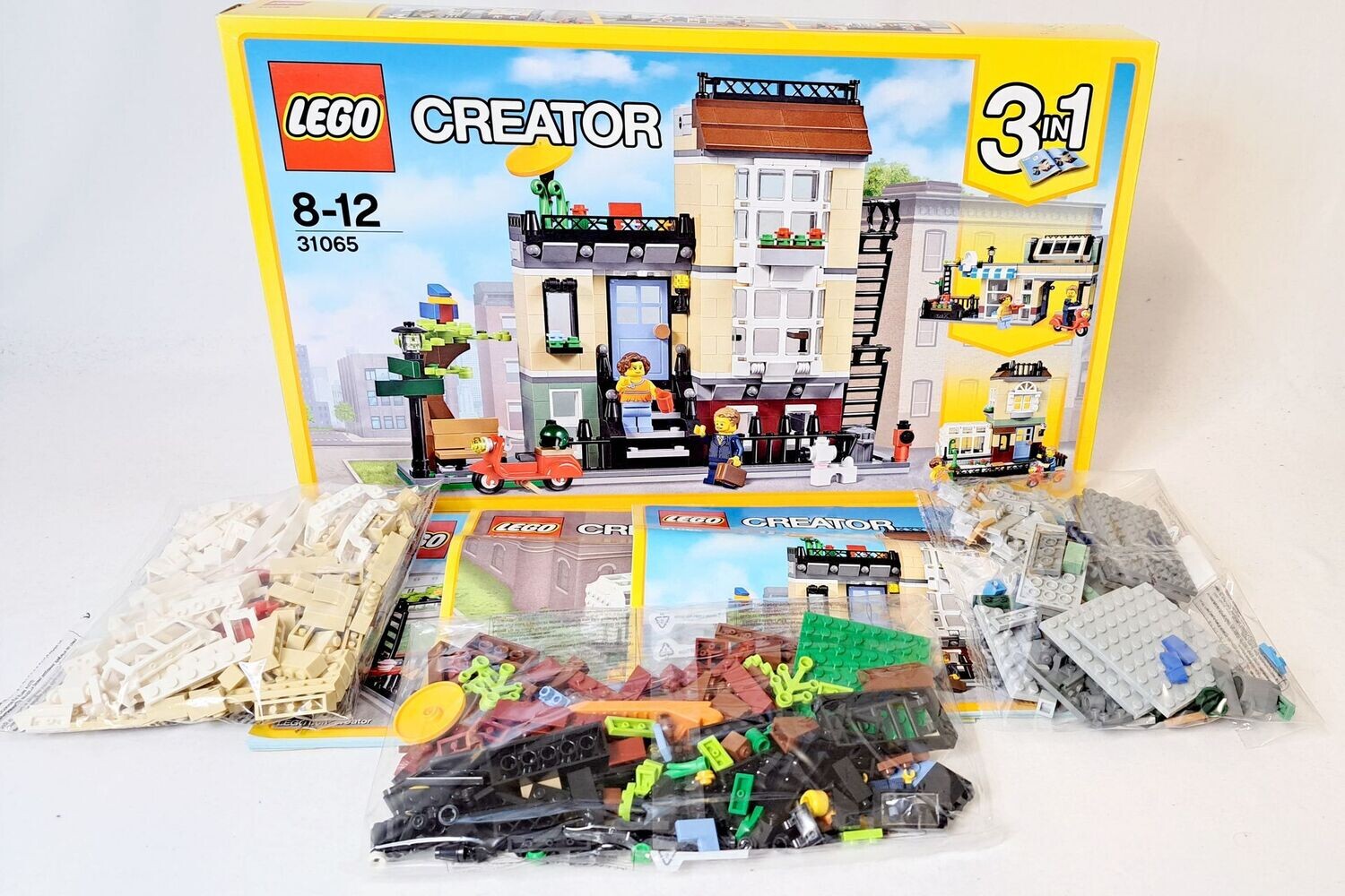 LEGO Creator 31065 3in1 Stadthaus an der Parkstraße 100 % komplett inkl BA + OVP