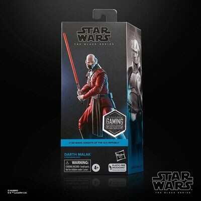Star Wars Black Series Knights of Old Repubilc Darth Malak Gaming Greats