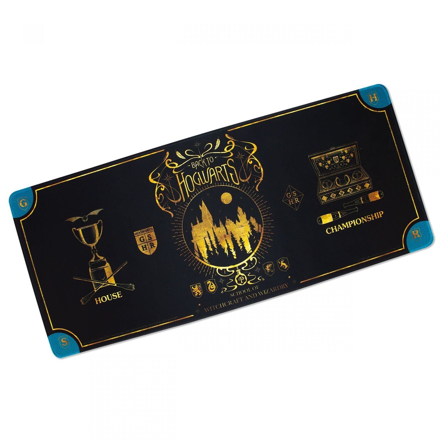 Harry Potter XXL Mousepad Hogwarts 30x70 cm Gaming Unterlage