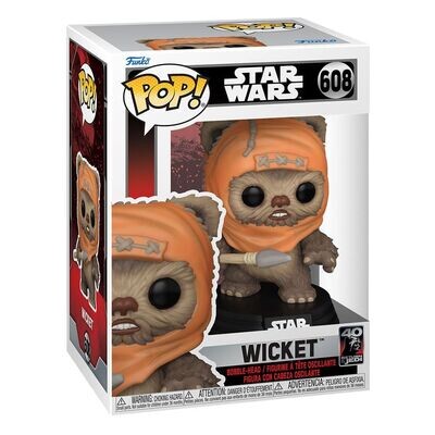 Funko POP! Star Wars Return of the Jedi Ewoks Wicket Vinyl Figur 9 cm