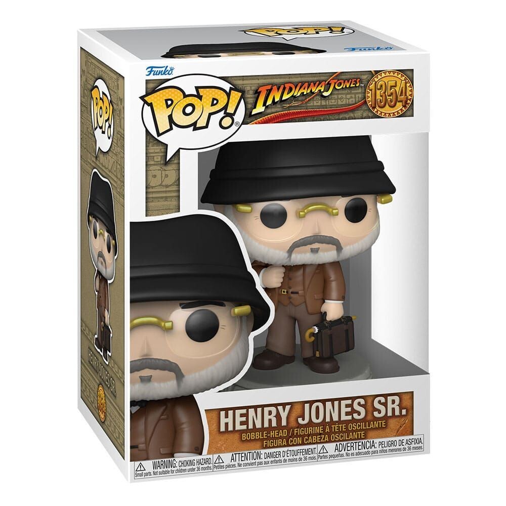 Funko POP! Indiana Jones Movies Henry Jones Sr Vinyl Figur 9 cm