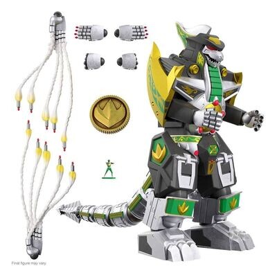Super7 Mighty Morphin Power Rangers Dragonzord Ultimates Actionfigur