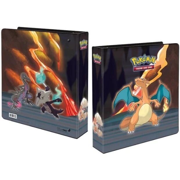 Ultra Pro Pokemon 3-Ring Binder Ordner Glurak Scorching Summit