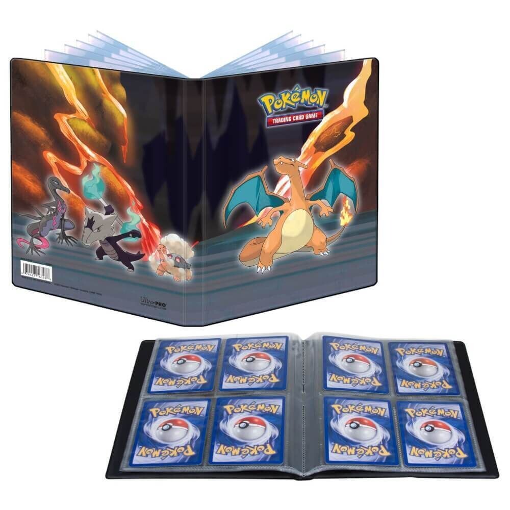 Ultra Pro Pokemon Tauschalbum klein Gallery 4-Pocket Scorching Glurak