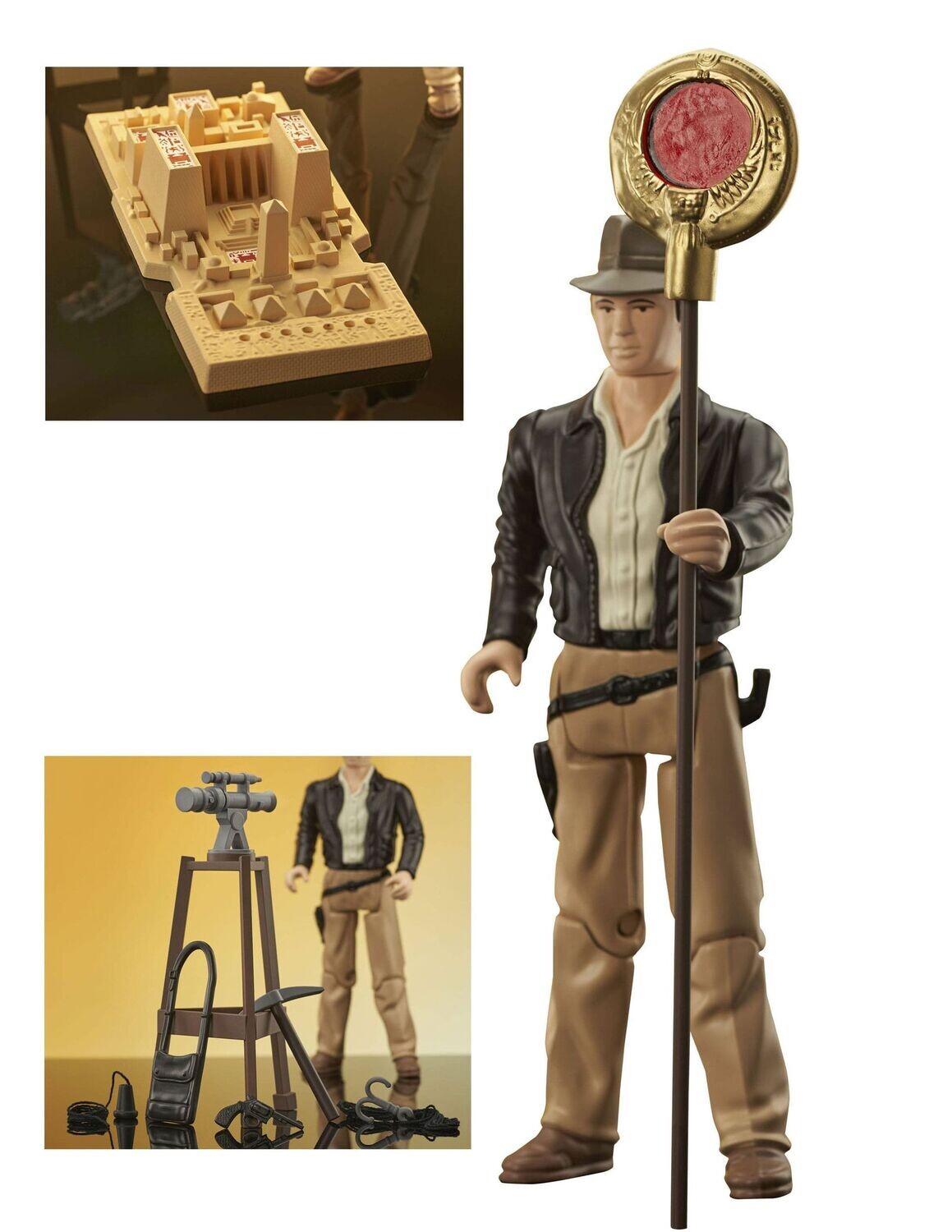 Gentle Giant Indiana Jones Jumbo Playset Kenner SDCC2023 Exclusive 30 cm