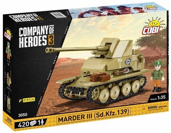 COBI Company of Heroes 3 3050 Marder III Sd.Kfz.139 420 Teile