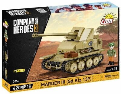 COBI Company of Heroes 3 3050 Marder III Sd.Kfz.139 420 Teile