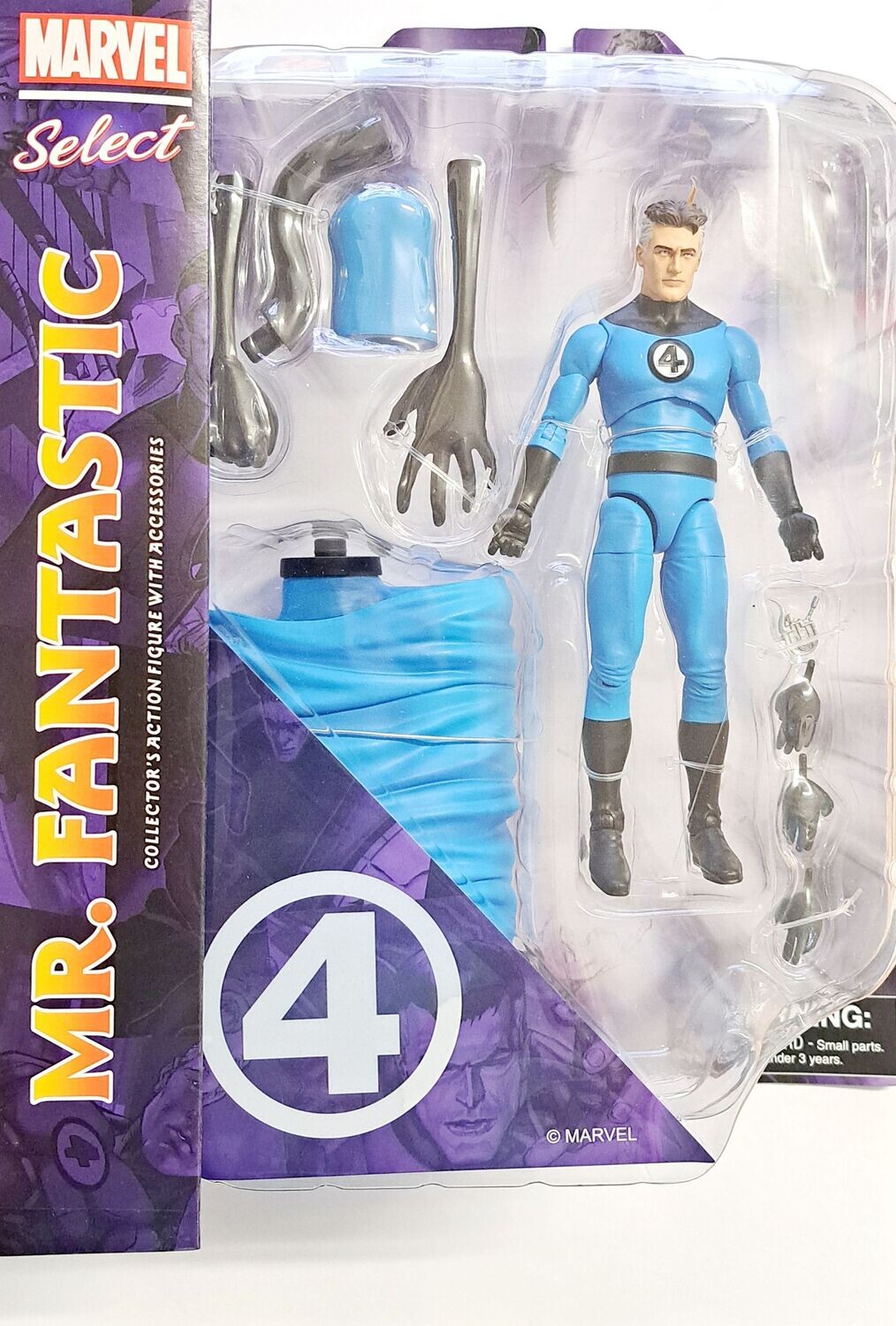 Diamond Select Marvel Fantastic Four Mr. Fantastic 18 cm Actionfigur