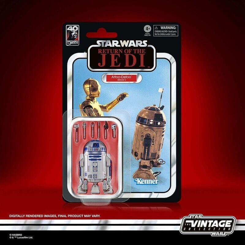 Kenner Star Wars Black Series 40th Anniversary Artoo-Detoo R2-D2 15 cm Figur