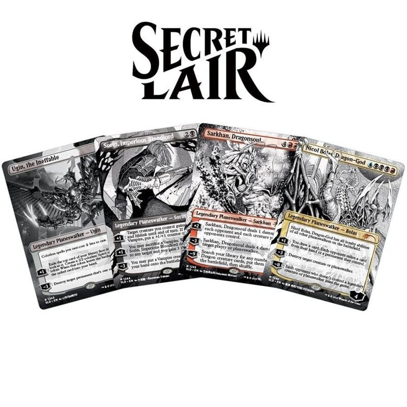 Magic: The Gathering Secret Lair: Borderless Planeswalker WPN Exclusive englisch