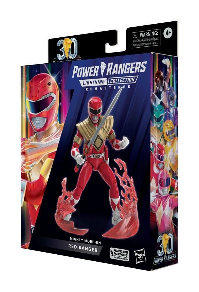 Power Rangers Lightning Collection Remastered Mighty Morphin Red Ranger