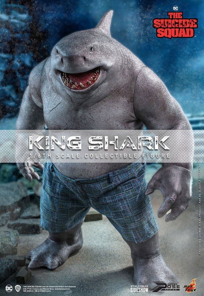 Hot Toys Suicide Squad Movie Masterpiece Actionfigur 1/6 King Shark 35 cm