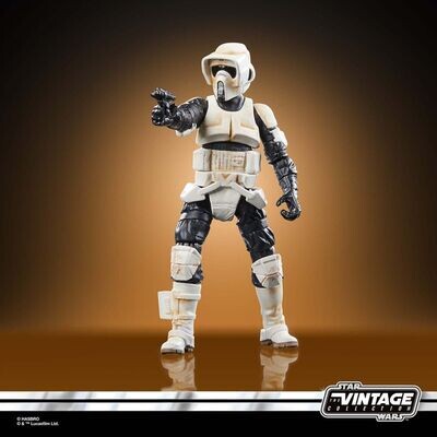 Kenner Star Wars TVC Vintage Speeder Bike + Scout Trooper & Grogu