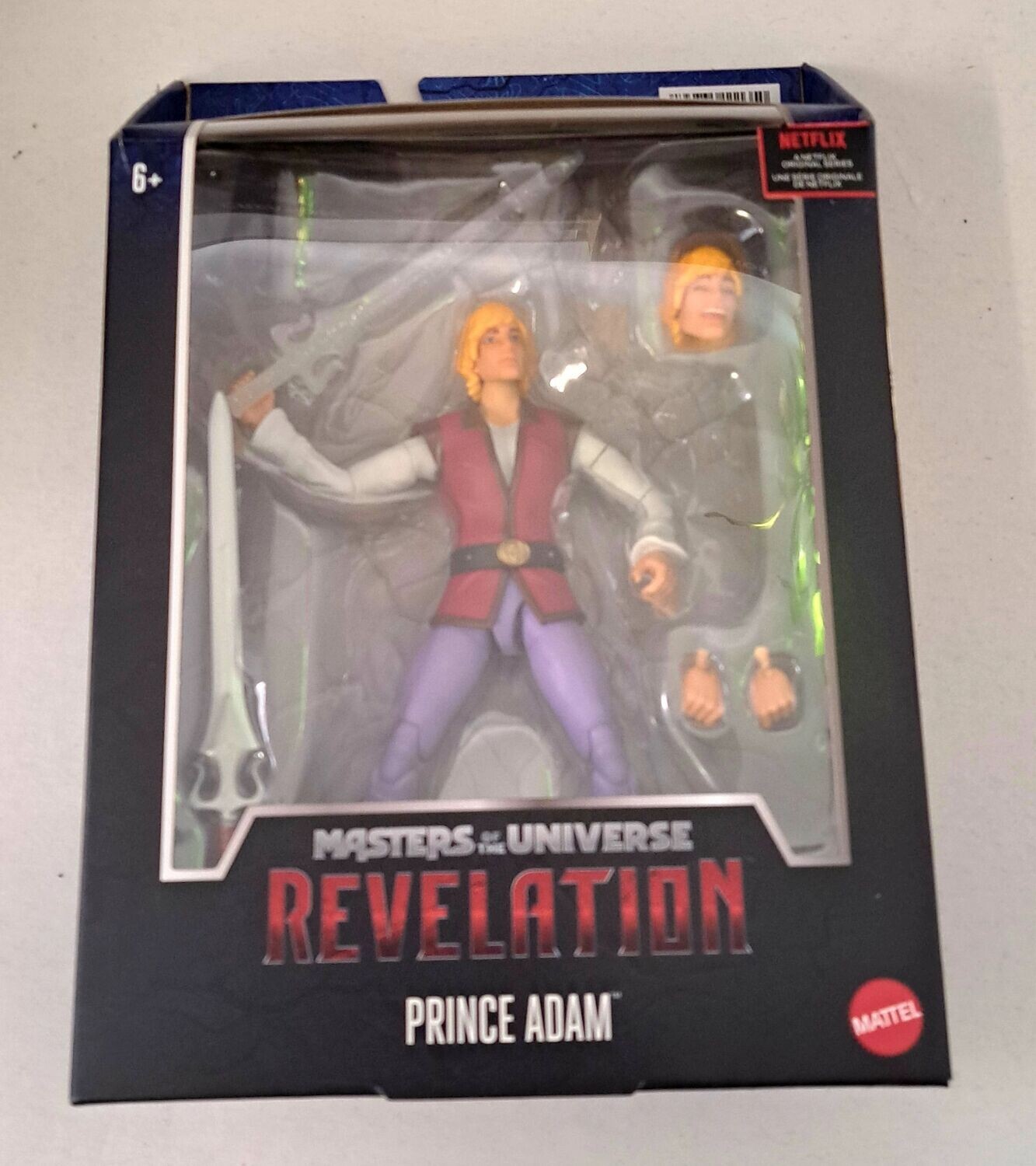 Masters of the Universe Revelation Masterverse Prince Adam Figur 18 cm