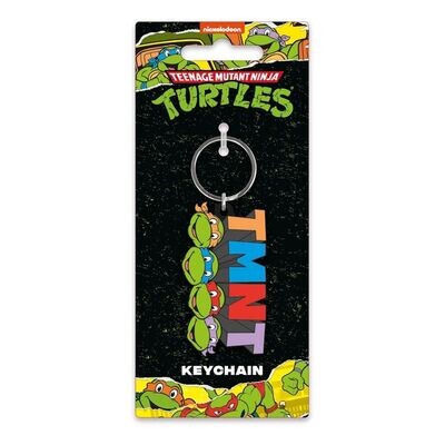 Teenage Mutant Ninja Turtles TMNT Classic Gummi-Schlüsselanhänger Keychain