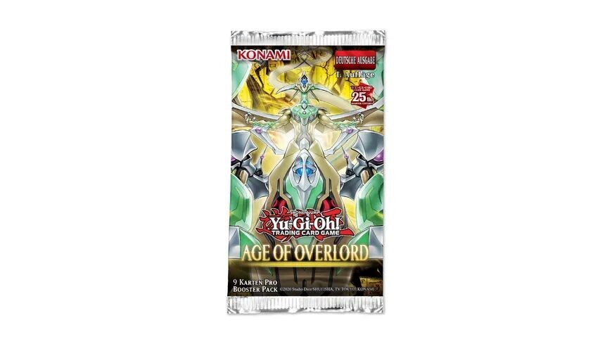 Yu-Gi-Oh! TCG Age of Overlord Booster Pack deutsch