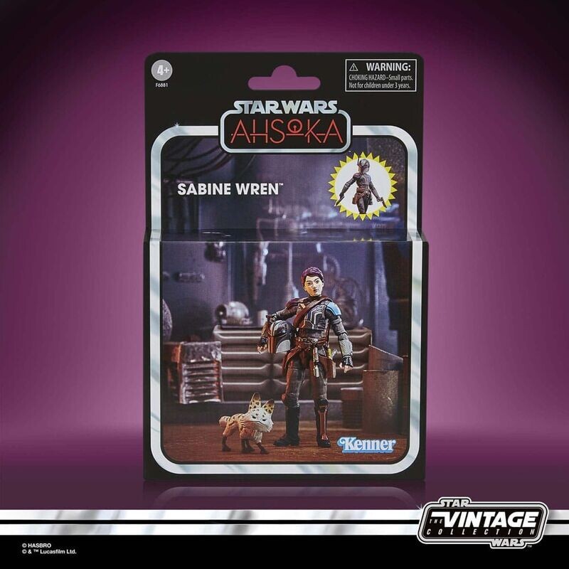 Kenner Star Wars The Vintage Collection Ahsoka Sabine Wren Deluxe Figur