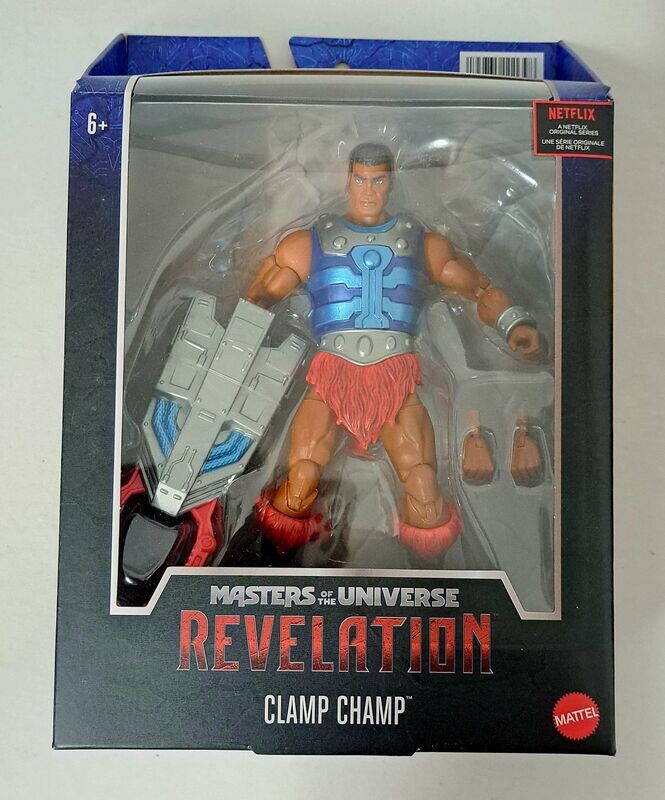 Masters of the Universe Revelation Masterverse Actionfigur Clamp Champ
