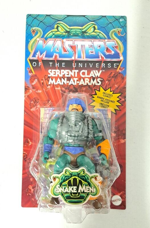 Mattel Masters of the Universe Origins Serpent Claw Man-At-Arms EU Figur