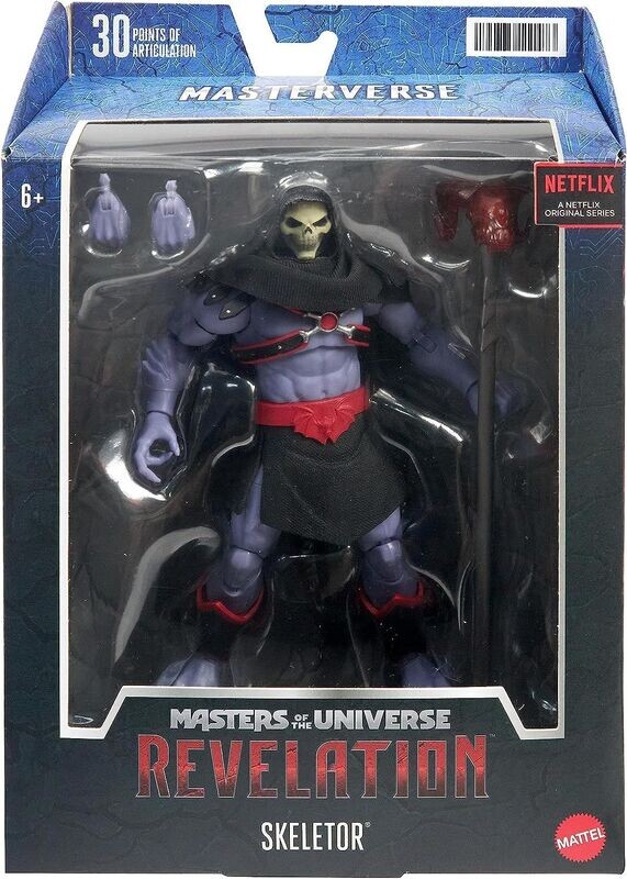 Masters of the Universe Revelation Masterverse Actionfigur Horde Skeletor