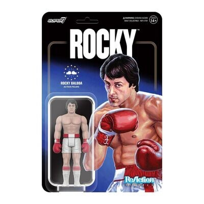 Super7 ReAction Rocky Balboa Actionfigur 10 cm