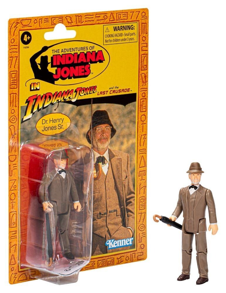 Kenner Indiana Jones Der letzte Kreuzzug Dr. Henry Jones Sr. Actionfigur