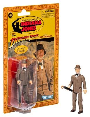 Kenner Indiana Jones Der letzte Kreuzzug Dr. Henry Jones Sr. Actionfigur
