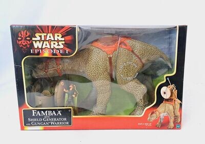 Hasbro Star Wars Episode 1 Fambaa w/ Shield Generator 1999