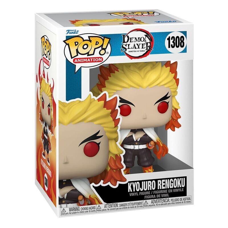 Funko POP! Demon Slayer Animation Rengoku Vinyl Figur 9 cm