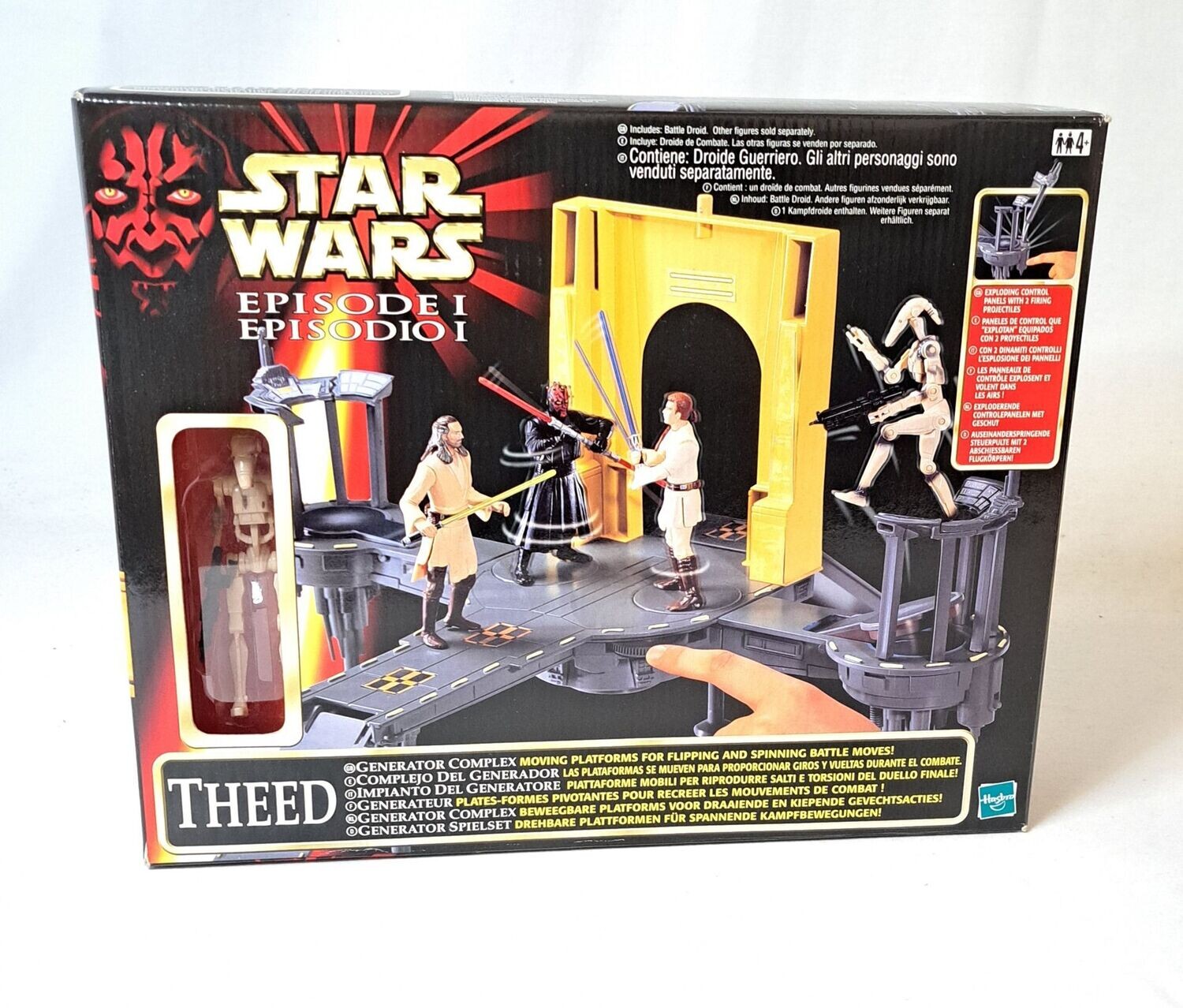 Hasbro Star Wars Episode 1 Theed Generator Komplex Battle Droid MISB NEU & OVP