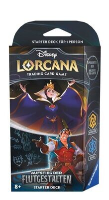 Lorcana Aufstieg der Flutgestalten Starter Deck Bernstein/Stahl deutsch NEU & OVP