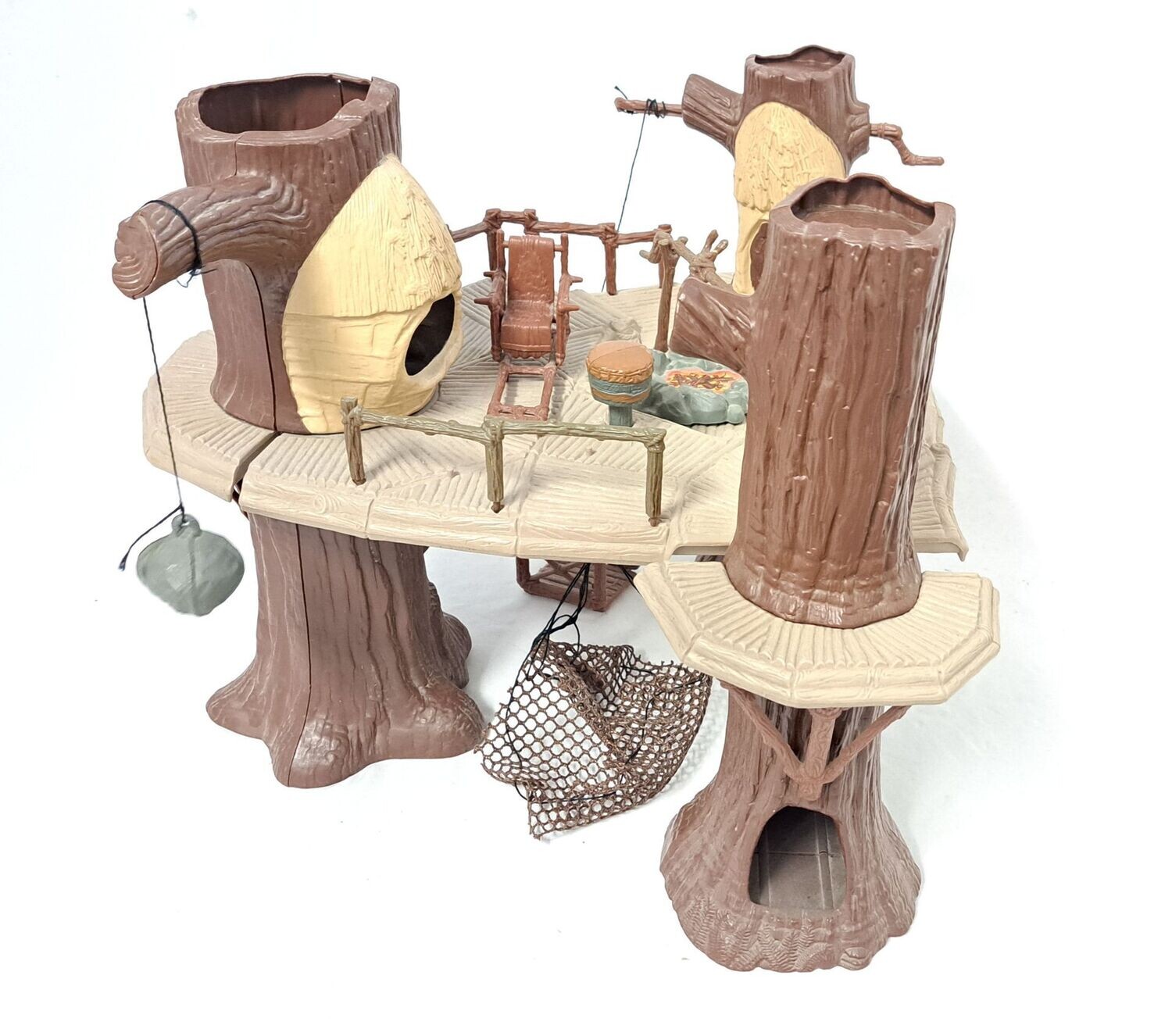 Kenner Star Wars Vintage Ewok Village Dorf Zubehör fast kpl. selten ROTJ Ewoks