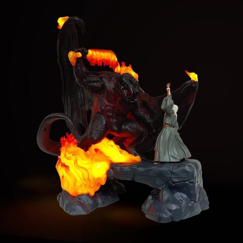 Herr der Ringe LED USB Lampe The Balrog vs Gandalf ca. 41 cm