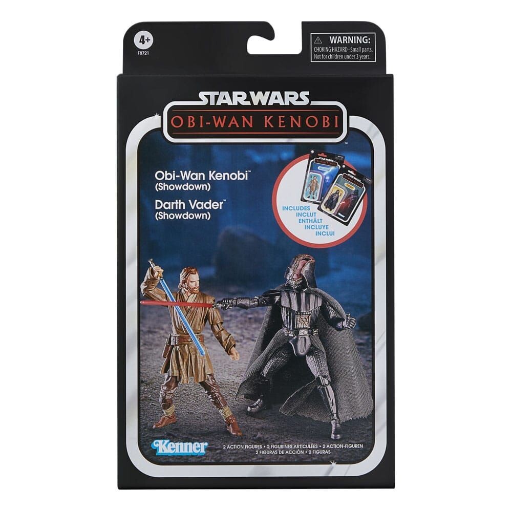 Kenner Star Wars 2er Pack Darth Vader & Obi-Wan Kenobi Showdown