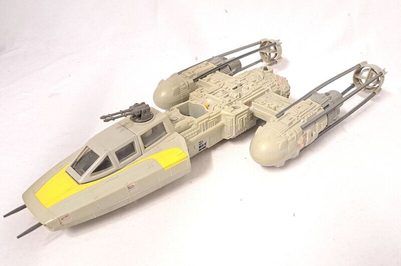 Kenner Star Wars Vintage Y-Wing Fighter 1980er Jahre Actionfiguren