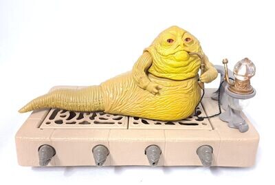 Kenner Star Wars Vintage Jabba The Hutt Actionfigur Playset Thron Pfeife