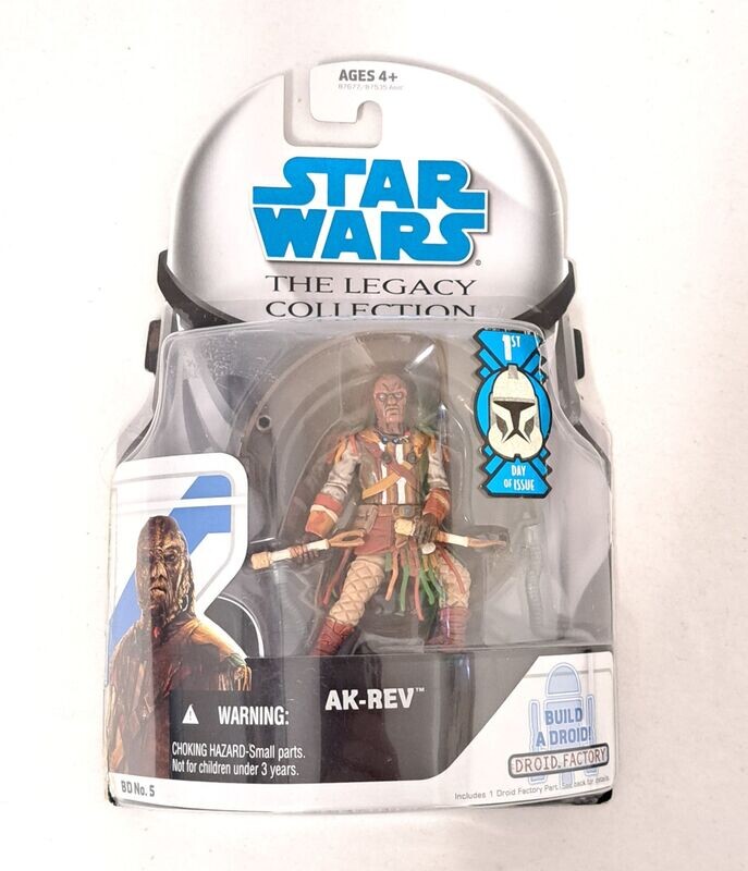 Hasbro Star Wars The Legacy Collection AK-REV Droid Factory Figur MOC NEU OVP