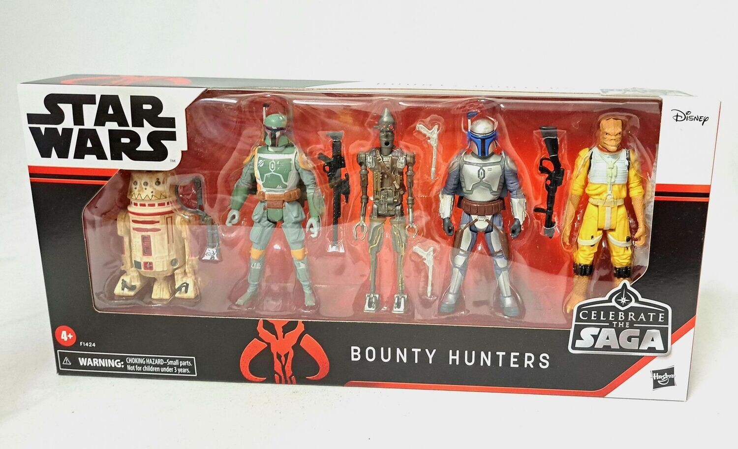 Star Wars Celebrate the Saga Bounty Hunters Boba Fett IG-88 Bossk Jango R5-P8