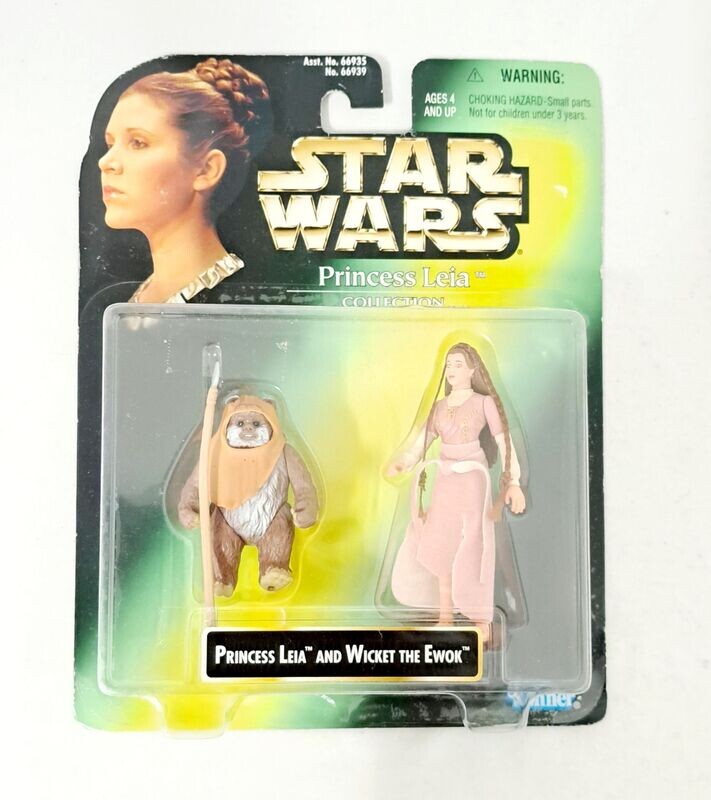 Star Wars Princess Leia Collection Leia & Wicket the Ewok MOC NEU OVP