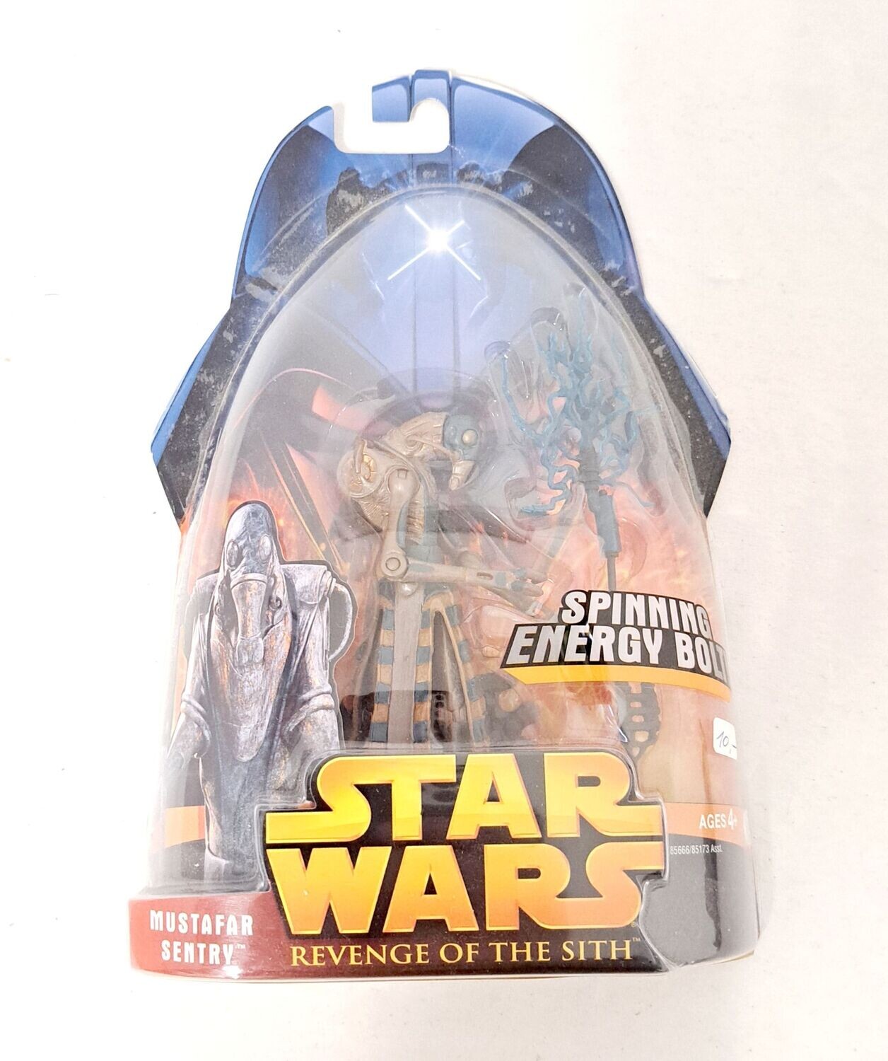 Hasbro Star Wars Revenge of the Sith Mustafar Sentry Actionfigur MOC