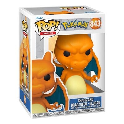 Funko POP! Pokemon Games Glurak Charizard (EMEA) 9 cm Vinyl Figur