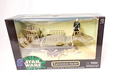 Hasbro Star Wars Power of the Force Tatooine Skiff inkl. Luke Jedi Knight MISB