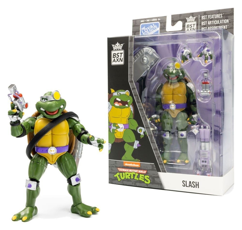 BST AXN Teenage Mutant Ninja Turtles Slash Actionfigur 13 cm