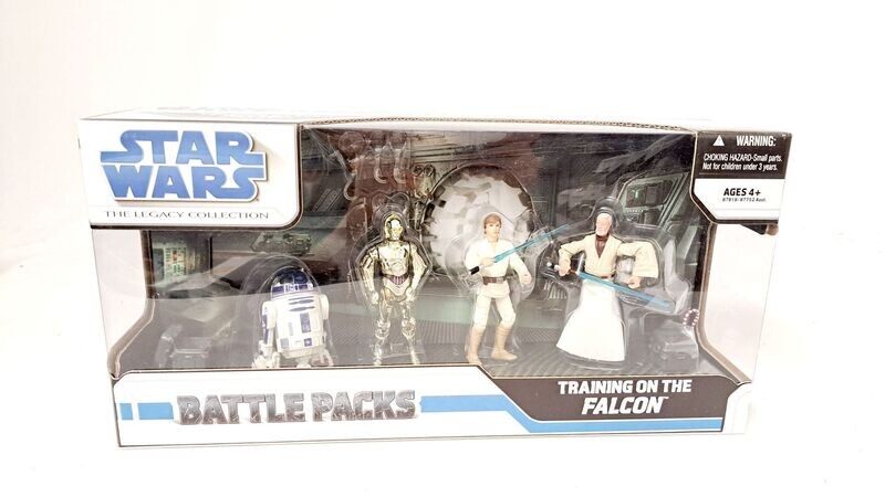 Hasbro Star Wars The Legacy Collection Battle Pack Training on the Falcon