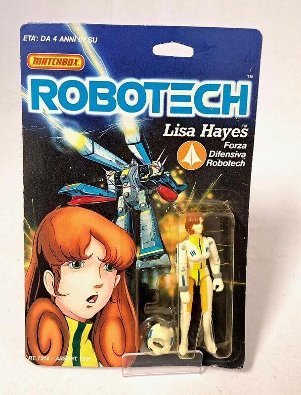 Matchbox Robotech Lisa Hayes Actionfigur 1985 MOC NEU & OVP